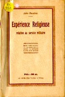 Expérience religieuse relative au service militaire vignette