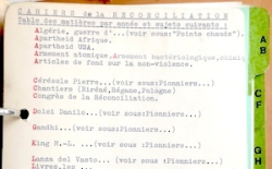 Documentation du Centre Martin Luther King : Cahiers de la Réconciliation vignette
