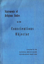 Statements of Religious Bodies on the conscientious objector
