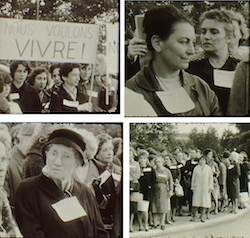 "Nous en avons assez!" [femmes contre les essais nucléaires], Genève, 1962, 2015