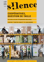 Silence > No 444 (avril 2016), Coopératives, question de taille vignette