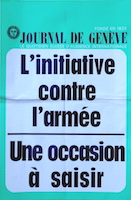 L'initiative contre l'armée vignette